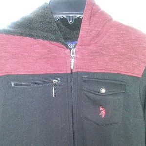 WINTER CLEARANCE!!! USPA ZIP SWEATER